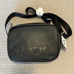 Nautica Saffiano Leather Camera Bag